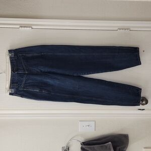 Vintage 80's Bonjour Paris High Waist Mom Denim Jeans.